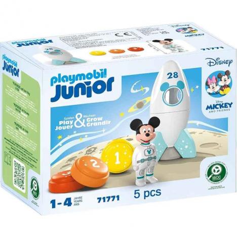 Playmobil 71771 - Junior Mickey Astronauta con su Cohete