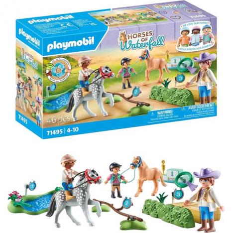 Playmobil 71495 - Horses of Waterfall: Torneo de Ponis