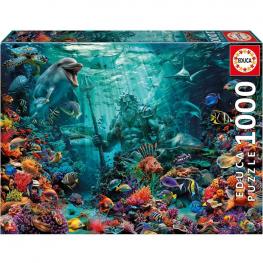 Puzzle Arrecife de Coral Poseidón 1000 piezas (Educa 20174)