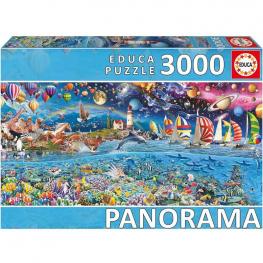 Puzzle Vida Panorama 3000 Piezas (Educa 20265)
