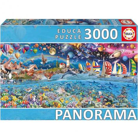 Puzzle Vida Panorama 3000 Piezas (Educa 20265)