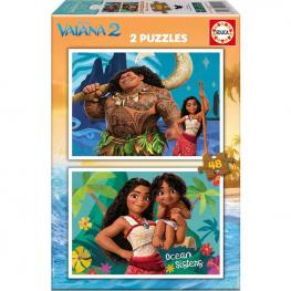 Puzzle Vaiana 2 2X48 piezas (Educa 20102)