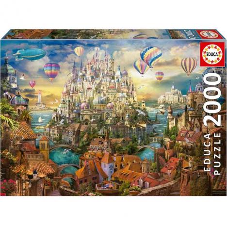 Puzzle Ciudad de los Sueños 2000 Piezas (Educa 19944)