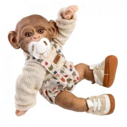 Muñeco Mono Reborn Pelele de Animales 32 cm.