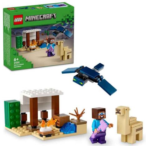 Lego 21251 Minecraft - La Expedición de Steve al Desierto