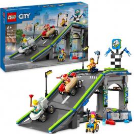 Lego 60460 City - Rampa de Aceleración para Coches de Carreras