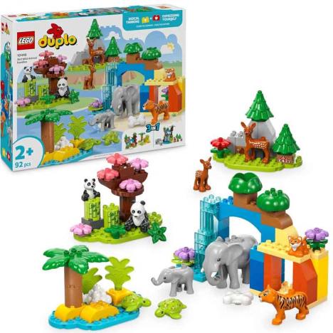 Lego 10446 Duplo - Familias de la Fauna Salvaje 3 en 1