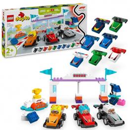 Lego 10445 Duplo - Coches de Carreras y Pilotos del Equipo de F1