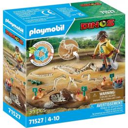Playmobil 71527 - Dinos: Excavación Arqueológica con Esqueleto de Dinosaurio