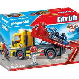 Playmobil 71429 - My Life: Servicio de Grúa