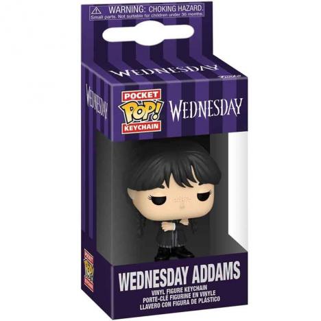 Funko Pop - Llavero Pocket POP Miércoles Addams