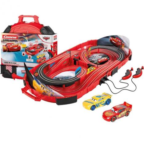 Circuito Maletín Speed Arena Disney Pixar Cars (Carrera 16002)