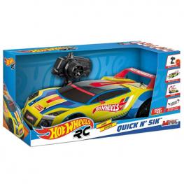 Coche Hot Wheels Quick N' Sik Radio Control 1:10