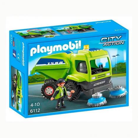 PLAYMOBIL VEHICULO DE LIMPIEZA.