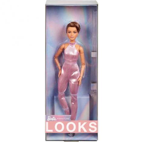 Barbie Looks Pelo Corto con Mono Rosa (Mattel HRM14)
