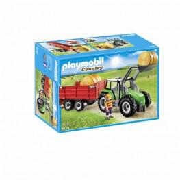 Playmobil - Tractor Con Trailer.
