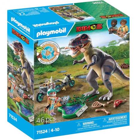 Playmobil 71524 - Dinos: T-Rex y Rastreador