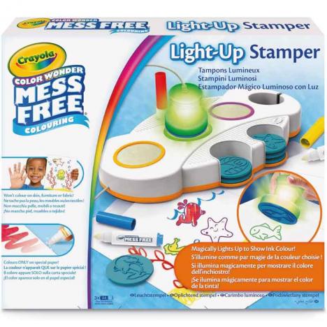 Colorea sin Manchas Color Wonder Estampines Mágicos Luminosos (Crayola 0275)