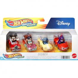 Hot Wheels - Pack de 4 Coches Disney (Mattel HKD31)