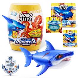 Robo Alive Deep Sea Monster Tiburón