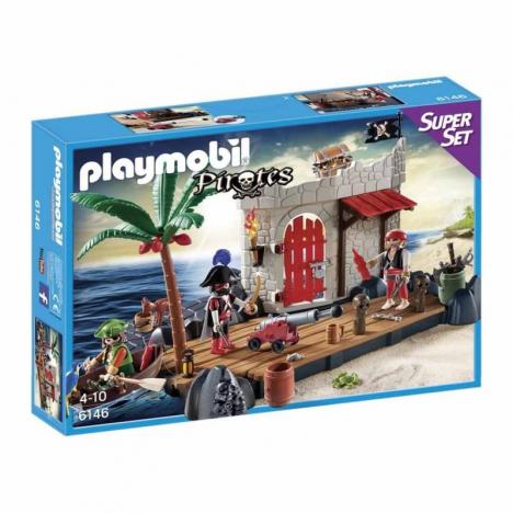 PLAYMOBIL SUPERSET FUERTE PIRATA.