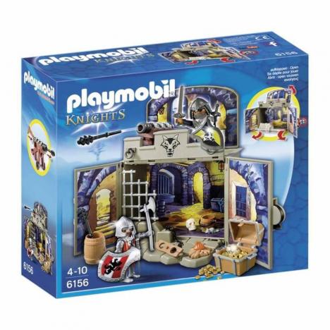 PLAYMOBIL COFRE CABALLEROS DEL TESORO.