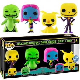 Funko Pop - Pack de 4 Pesadilla Antes de Navidad