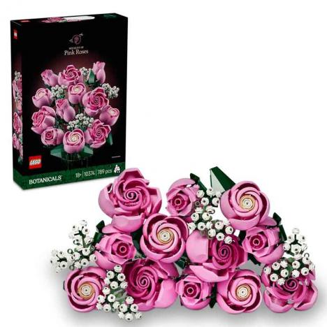 Lego 10374 Botanicals - Ramo de Rosas Rosadas