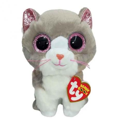 TY Peluche 23cm - Asher Gato Unicornio