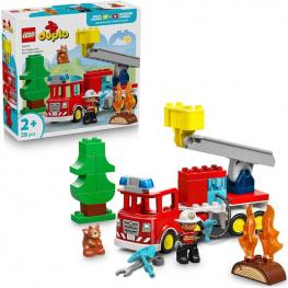 Lego 10473 Duplo - Camión de Bomberos con Manguera y Bombero