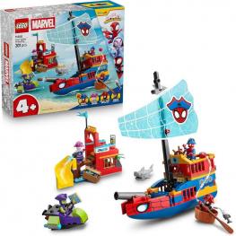 Lego 11208 Super Héroes Marvel - Barco Pirata del Equipo Spidey