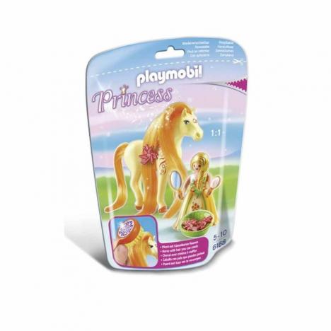 PLAYMOBIL PRINCESA SOL CON CABALLO.