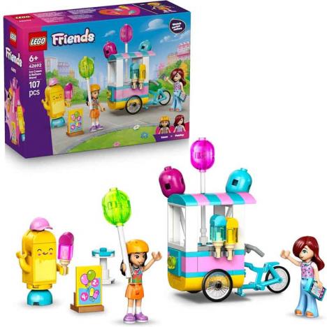 Lego 42692 Friends - Puesto de Helados y Globos