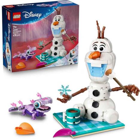 Lego 43287 Princesas Disney - Divertido Pícnic de Olaf y Bruni