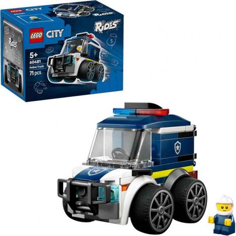 Lego 60481 City - Vehículos: Furgoneta de Policía