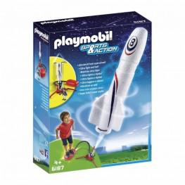 Playmobil Cohete Con Propulsor.