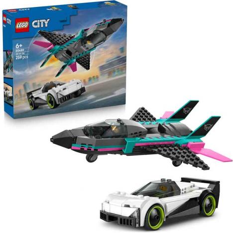 Lego 60489 City - Jet vs. Coche