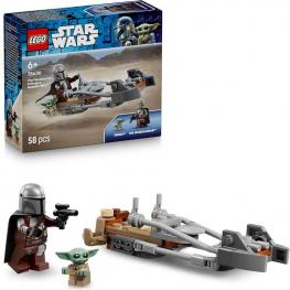 Lego 75436 Star Wars - Moto Speeder del Mandaloriano y Grogu