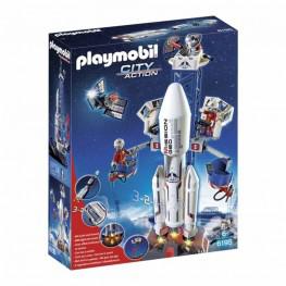 Playmobil Cohete Con Plataforma.