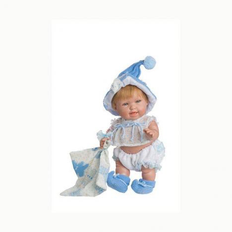 Muñeca Andrea Duende Azul.