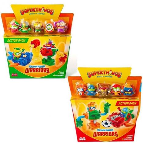 SuperThings Kazoom Power Warriors Action Pack Modelos Surtidos