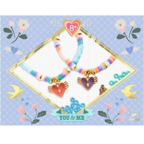 Crea Pulseras Tu & Yo Corazones Heishi (DJECO 30015)