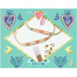 Crea Pulseras Tu & Yo Corazones Miyuki (DJECO 30018)