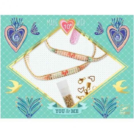 Crea Pulseras Tu & Yo Corazones Miyuki (DJECO 30018)