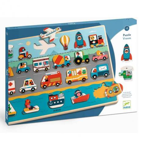 Encajable de Madera Vroom (DJECO 31831)