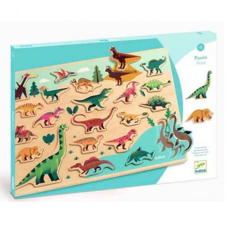 Encajable de Madera Dino (DJECO 31832)