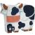 Puzzle Silueta Las Vacas 24 Piezas (DJECO 37205)