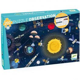 Puzzle Observación El Espacio 200 Piezas (DJECO 37413)