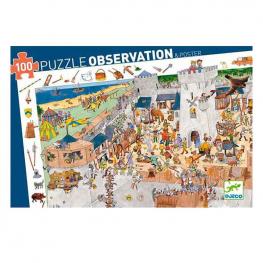 Puzzle Observación Castillo 100 Piezas (DJECO 37503)