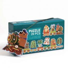 Puzzle Contar 20 Piezas (DJECO 38194)